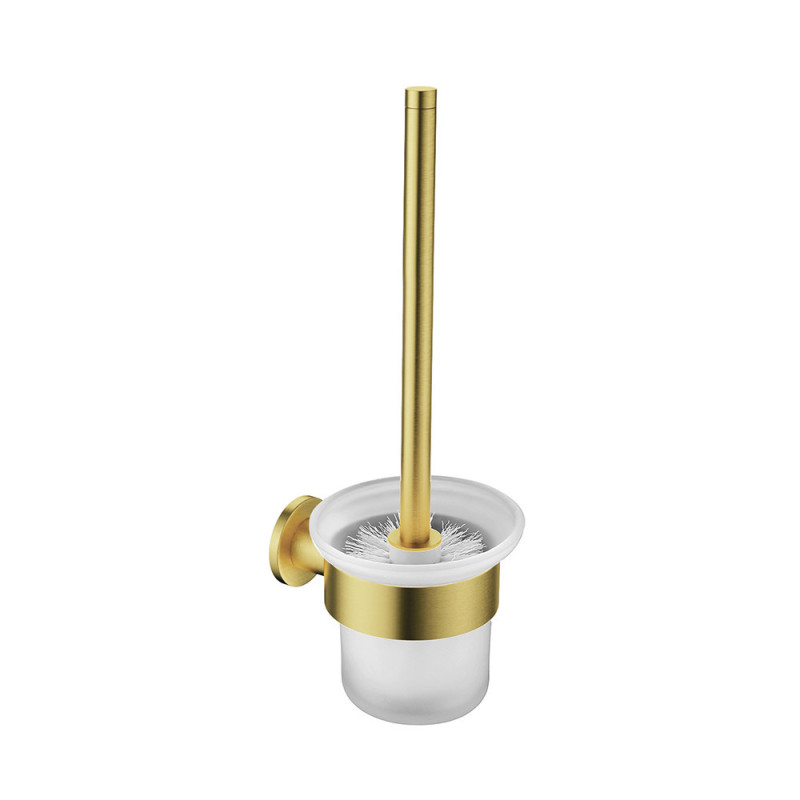 WC-Bürste mit Halterung Gold gebürstet - CR8627-BG - cover