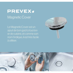 PREVEX Flexloc Siphon, platzsparend, universal, komplett für Küchenspülen/Spülbecken | aus recyceltem Kunststoff - FL2-D9CNA-003 - 7