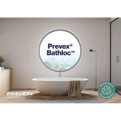 PREVEX Bathloc Ab- und Überlaufgarnitur, Ablaufventil mit Stopfen und Seilzugbedienung für das Bad, flexibler Überlauf und 40 - BBL-R5R45-001 - 6
