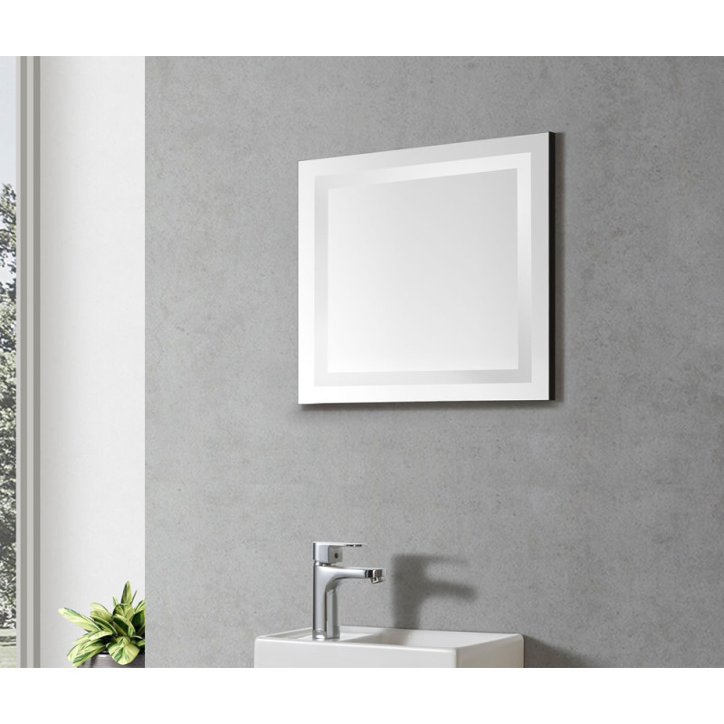 Aloni LED Bad WC Spiegel Queen 60x80cm - LD1012 - cover