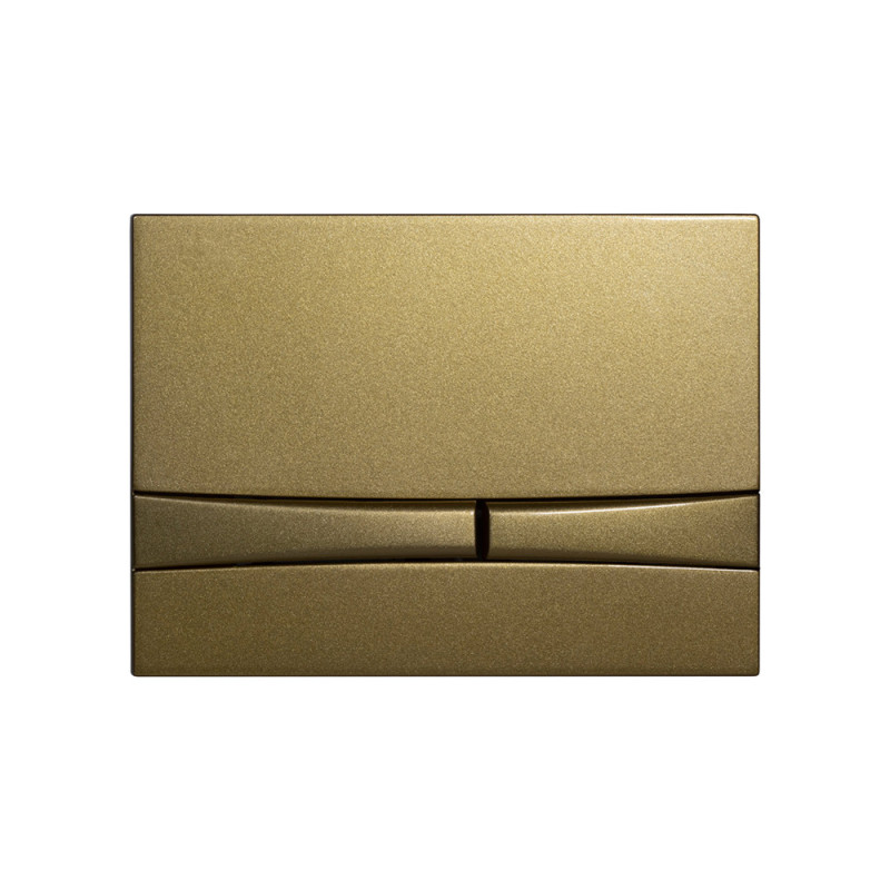 Belvit Milano Betätigungsplatte für 2-Mengen-Spülung Gold Matt - BV-DP6004 - cover