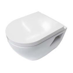 Geberit Wand Hänge WC Toilette Softclose-Deckel Vorwandelement Betätigungsplatte - GEBERIT-AL5509-SET - 1