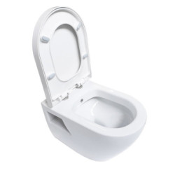 Geberit Hänge Dusch Wand WC Taharet Bidet Toilette + Vorwandelement + Absperrventil - GEBERIT-AL5508-SET - 1