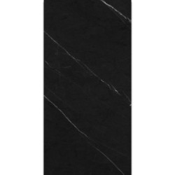 Belvit Bergamo Schwarz Marmor Fliese Glanz 60x120cm - BV-F76-60120 - 1