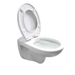 Aqua Blue Spülrandlos Wand WC Hänge WC Tiefspüler Rimless Toilette Rim Off - EGWWC01 - 2