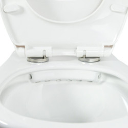 Aqua Blue Spülrandlos Wand WC Hänge WC Tiefspüler Rimless Toilette Rim Off - EGWWC01 - 3