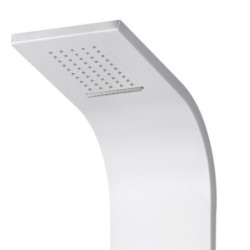 Aloni shower panel with hand shower and thermostat white - ZLW103 - 1