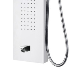 Aloni shower panel with hand shower and thermostat white - ZLW103 - 4
