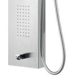 Aloni shower panel with hand shower and thermostat chrome - ZLC101 - 4