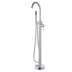 Aloni stand faucet for freestanding bathtubs Bath tap chrome - CR6057-2 - 0