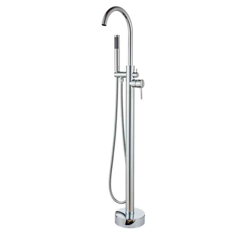 Aloni stand faucet for freestanding bathtubs Bath tap chrome - CR6057-2 - cover