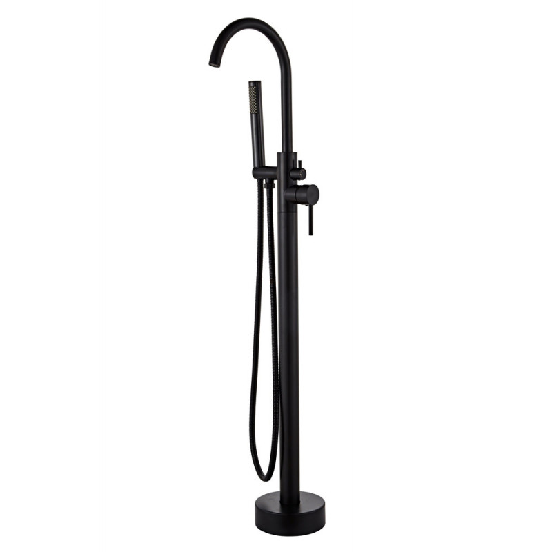 Aloni stand faucet for freestanding bathtubs Bathtub faucet black matt - CR6057-2MB - cover