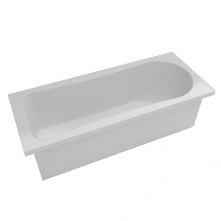 Aloni acrylic bathtub white (TXBXH) 160 x 70 x 60 cm