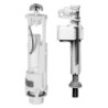 Universal fill valve valve for commercially available toilet cistern 3/6 L