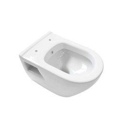 Aloni hanging WC with Taharet / Bidet / Shower WC and wall connection white - AL5508 - 1