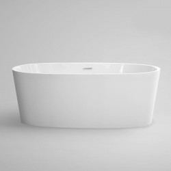 Aloni Rondo freestanding bathtub acrylic white around 180 x 80 cm - FB6100 - 4