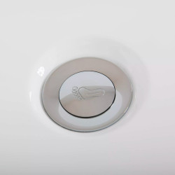 Aloni Rondo freestanding bathtub acrylic white around 180 x 80 cm - FB6100 - 8