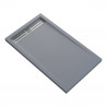 Veroni Elite shower handle composite stone flat (TXBXH) 160 x 90 x 3 cm gray