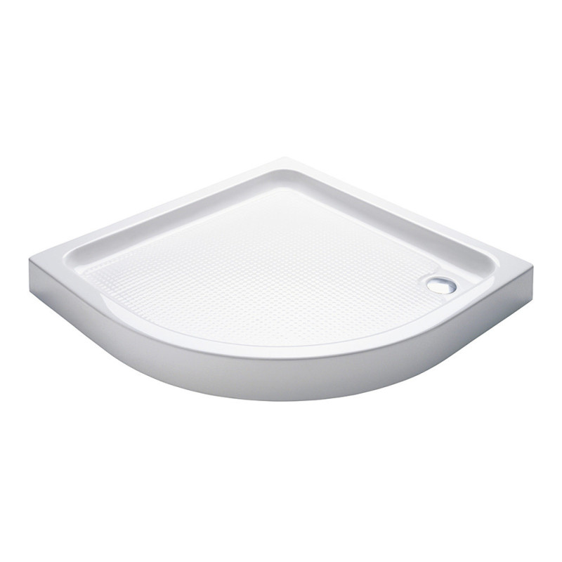 Aloni shower tray acrylic quarter circle (BXBxH) 100 x 100 x 15 cm white - TO818 - cover