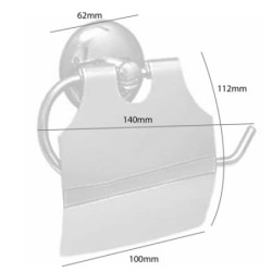 Toilettenpapierhalter Chrom - SSR098766 - 1