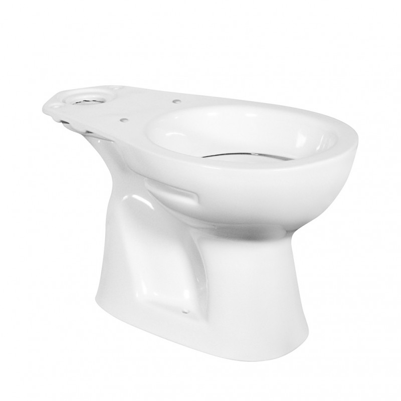 Aqua Blue Stand-WC mit Taharet/Bidet/Dusch-WC Funtkion für Aufsatzspülkasten Abgang Boden - VT1025 - cover