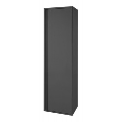 Sally bathroom tall cabinet 160cm gray high gloss - BD160.03 - 0