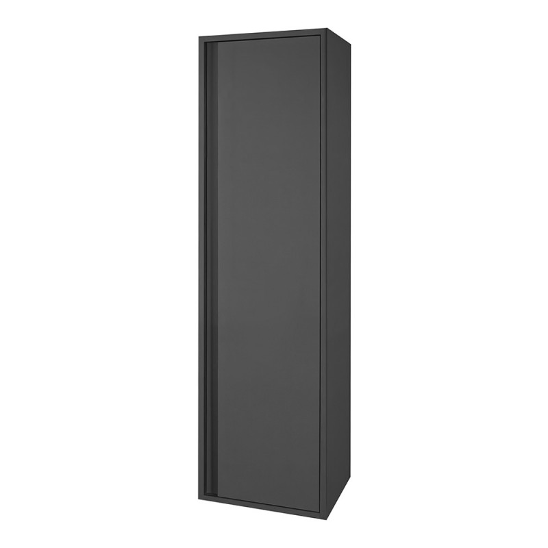 Sally bathroom tall cabinet 160cm gray high gloss - BD160.03 - cover