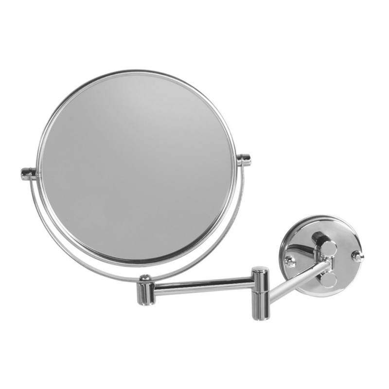 Creavit cosmetic mirror foldable chrome