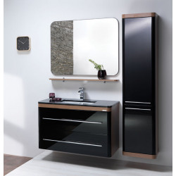 Creavit Piano 100 mirror with shelf (1000x800x120 mm) - PI1100.01.FS - 2