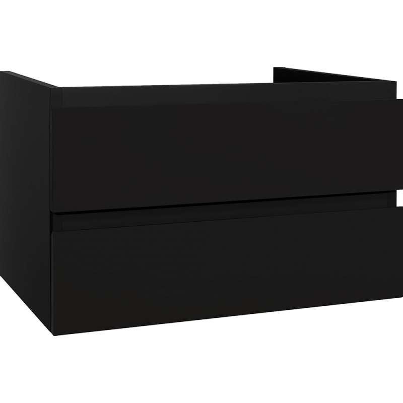 Sally bathroom cabinet 100 cm black matt - SLY100.06A - cover