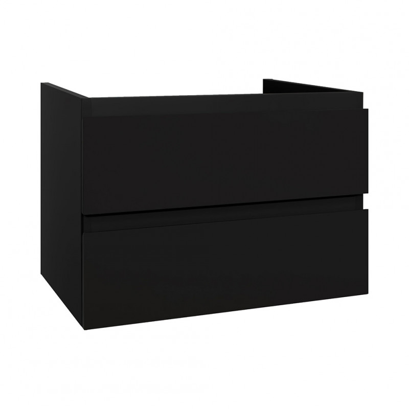 Sally Bathroom Base cabinet 80 cm black matt - SLY080.06A - cover