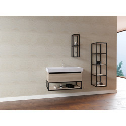 Sharp bathroom cabinet 80 cm - SHP080.07 - 1