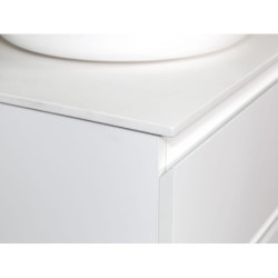 Sally bathroom base cabinet 60cm white matt - SLY060.01A - 2