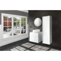 Sally bathroom base cabinet 60cm white matt - SLY060.01A - 3