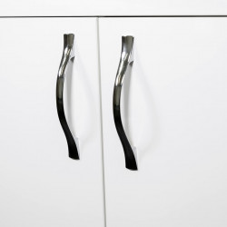 Aleco 65 bathroom furniture cabinet with feet white - ALECO65 - 1