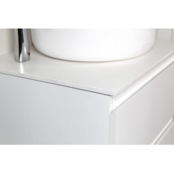 Sally bathroom cabinet 100cm white high gloss - SLY100.02A - 1