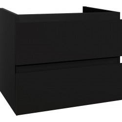 Sally bathroom cabinet 60 cm black matt - SLY060.06A - 0