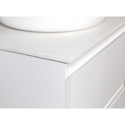 Sally bathroom cabinet 100cm white matt - SLY100.01A - 2