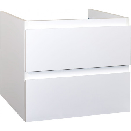 Sally bathroom cabinet 60cm white high gloss