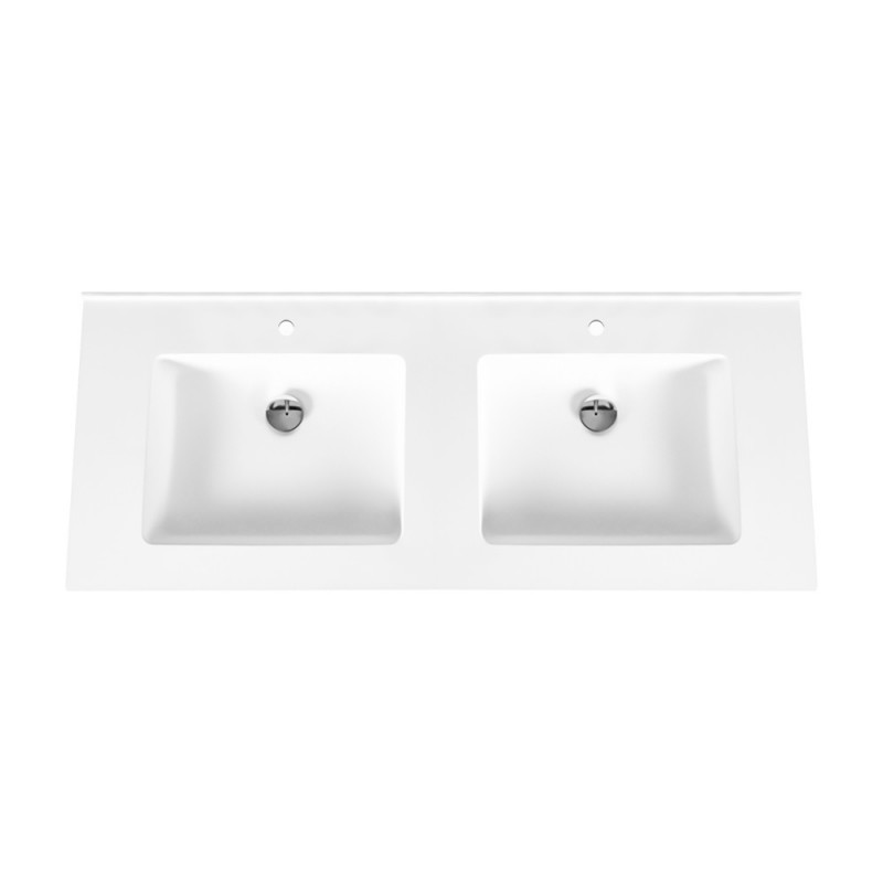 Veroni Solid Surface double washbasin washbasin 160cm