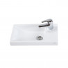 Creavit Elmas ceramic washbasin hand washbasin white 250x450mm