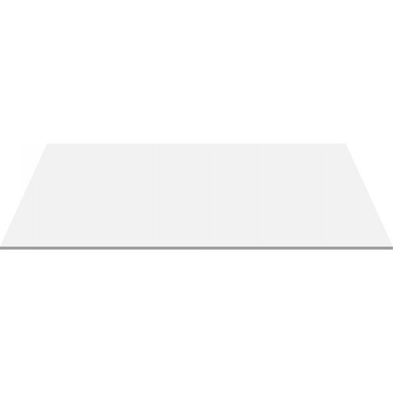 Veroni Solid Surface washbasin plate console plate 120 cm - T120 - cover