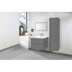 Sally Bathroom Base cabinet 80 cm gray high gloss - SLY080.03A - 3