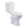 Stand-WC mit Spülkasten Softclose WC-Sitz Deckel Toilette WC Waagerecht Wand