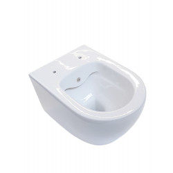 Aloni rinsed wall hanging WC with Taharet / Bidet / Shower WC Function White - AL5512 - 1