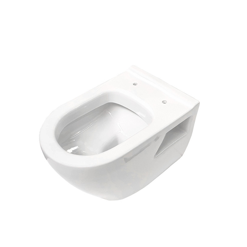 Aloni Design Hänge WC / Wand WC Toilette Weiß - AL5509 - cover