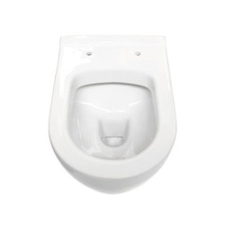 Aloni Design Hänge WC / Wand WC Toilette Weiß - AL5509 - 1