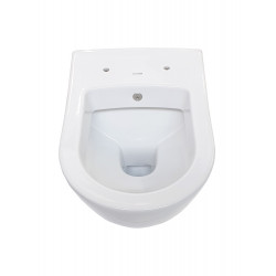 Creavit Design Hänge WC mit Taharet/Bidet/Dusch-WC Funktion Weiß - TP325-50CB00E-0005 - 1