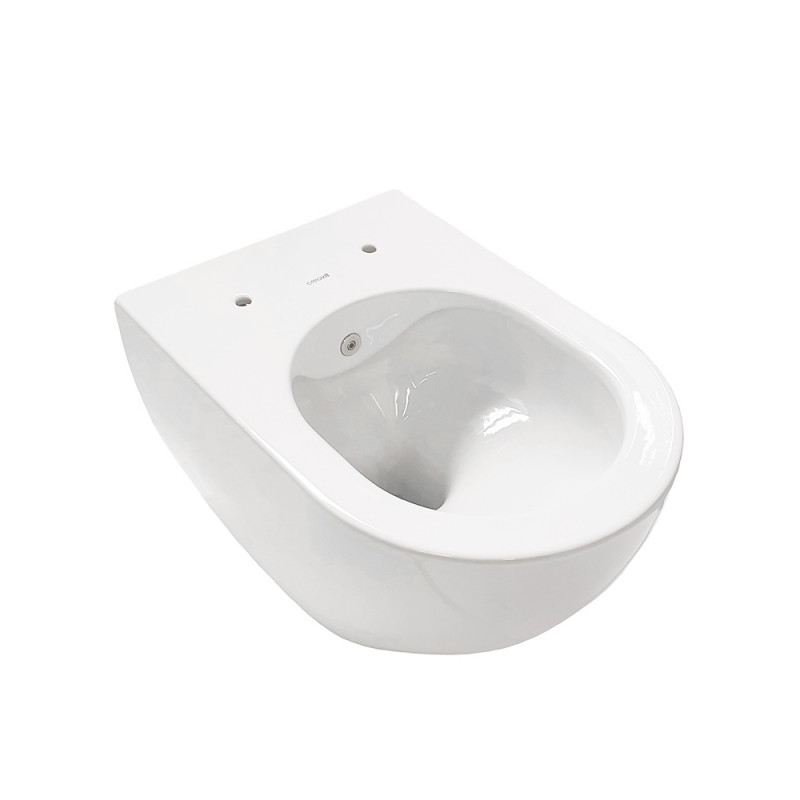 Creavit Design RimOff Hänge WC mit Taharet/Bidet/Dusch-WC Funktion Weiß - FE322-00CB00E-0005 - cover