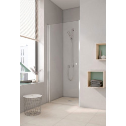Aloni shower door / niche door shower clear glass 80 cm 6 mm 77-81 x 1900mm - CR043-80 - 0